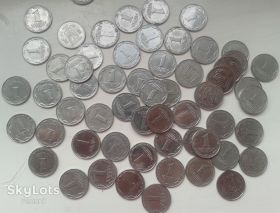 Обігові Обиходные ^/--/^ Монета 1 і 2 копійки 2001 - 2012 копейка копейки Україна монети монеты ^_^^^ Монета 1 и 2 копейки 2001 - 2012 копейка копейки Украина монеты - фото фото фото