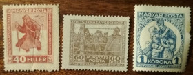 Угорщина Венгрия ^/--/^ Венгрия Возвращение венгерских военнопленных 1920 ^_^^^ Повернення угорських військовополонених 1920 - фото фото фото