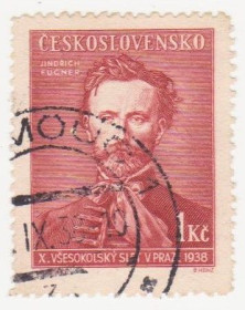 Чехословаччина Чехословакия ^/--/^ Чехословакия  1938 г № 388 гашеная ^_^^^ Чехословаччина 1938 р. No 388 гашена - фото фото фото