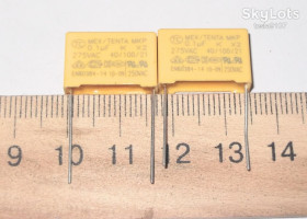 Конденсатори Конденсаторы ^/--/^ Конденсатор MKP X /--/ 2 0,1 /--/ uF 0,1 /--/ мкФ 275 /--/ В 275 /--/ V AC   (лот - 1 /--/ шт) ^_^^^ Конденсатор MKP X /--/ 2 0,1 /--/ uF 0,1 /--/ мкФ 275 /--/ В 275 /--/ V AC (лот - 1 /--/ шт) - фото фото фото