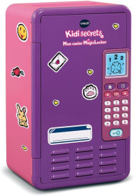 Інші дитячі іграшки Другие детские игрушки ^/--/^ Лот № 15638 ДЕФЕКТ Інтерактивний дитячий сейф VTech Kidisecrets секретний сейф з кодом, скринька для скарбів, що налаштовується, динамік, ігри, будильник - фото фото фото