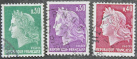 Інше Другое ^/--/^ Франция Стандарт Марианна 1968-1969 ^_^^^ Франція Стандарт Маріанна 1968-1969 - фото фото фото