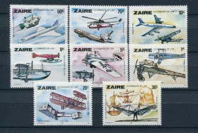 Освоєння космосу Освоение космоса ^/--/^ Заир Congo Kinshasa Zaire Space Mi 580-587, MNH ^_^^^ Congo Kinshasa Zaire Space Mi 580-587, MNH - фото фото фото