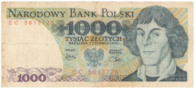 Польща Польша ^/--/^ Польша 1000 злотых 1979 СС  (н /--/ 36) ^_^^^ Польща 1000 злотих 1979 СС (н /--/ 36) - фото фото фото