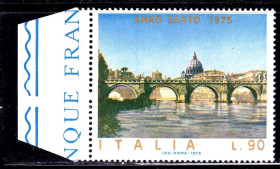 Італія, Ватикан Италия, Ватикан ^/--/^ Италия  1975 г  MNH  - архитектура ^_^^^ Італія 1975 MNH - архітектура - фото фото фото