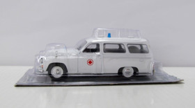 : Закордонні : Зарубежные ^/--/^ Warszawa 202 /--/ A Ambulance 1960, Kultowe Auta PRL. 1:43 запечатанный блистер. ^_^^^ Warszawa 202 /--/ A Ambulance 1960, Kultowe Auta PRL. 1:43 задрукований блістер. - фото фото фото