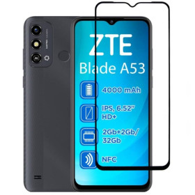 Чохли, бампера Чехлы, бампера ^/--/^ Захисне скло Fiji Premium для ZTE Blade A /--/ 53 повне проклеювання Anti-Static чорний ^_^^^ Защитное стекло Fiji Premium для ZTE Blade A /--/ 53 полное проклеивание Anti-Static черный - фото фото фото