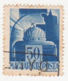 Угорщина Венгрия ^/--/^ Венгрия 1943 г. №  763 гашеная ^_^^^ Угорщина 1943 р. No 763 гашена - фото фото фото