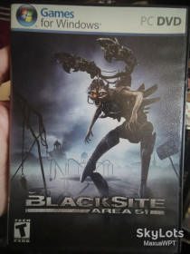 Диски з Іграми та ПЗ Диски с Играми и ПО ^/--/^ DVD гра для ПК BlackSite Area 51 fps ^_^^^ DVD игра для ПК BlackSite Area 51 fps - фото фото фото