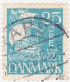 Скандинавія Скандинавия ^/--/^ Дания 1927 г..№ 172 гашеная ^_^^^ Данія 1927 р. No 172 гашена - фото фото фото