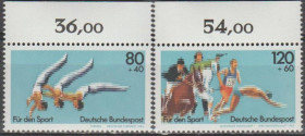 Спорт Спорт ^/--/^ Германия Німеччина 1983 спорт серія поле ^_^^^ Германия 1983 спорт серия поле - фото фото фото