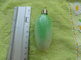 Ялинкові іграшки Ёлочные игрушки ^/--/^ Елочная игрушка СССР Огурец ^_^^^ Іграшка СРСР Огурець - фото фото фото
