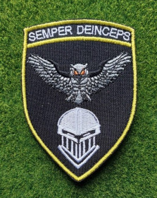 Інше Другое ^/--/^ Шеврон Украина 3-тя окрема танкова бригада з девізом Semper Deinceps№ 1857 ^_^^^ Шеврон Украина 3-я отдельная танковая бригада с девизом Semper Deinceps No 1857 - фото фото фото