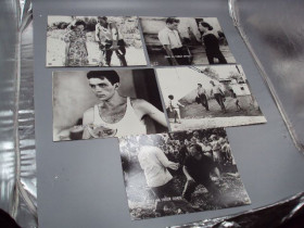 Листи, фото Письма, фото ^/--/^ Кадр из фильма Двое на голой земле 1, 2, 3, 4, 5 - 340 фотография 23,7 /--/ х /--/ 18,3 см лот 5 шт №18364 /--/ МЯ ^_^^^ Двоє на голій землі 1, 2, 3, 4, 5 - 340 фотографія 23,7 /--/ х /--/ 18,3 см лот 5 шт No /--/ 18364 /--/ МЯ - фото фото фото