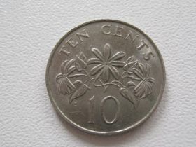 Сінгапур Сингапур ^/--/^ Сингапур 10 центов 1987 года #16212 ^_^^^ Сінгапур 10 центів 1987 року #16212 - фото фото фото