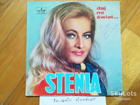 Платівки Пластинки ^/--/^ Конверт без платівки з автографом-Stenia-Польща ^_^^^ Конверт без пластинки с автографом Stenia-Польша - фото фото фото