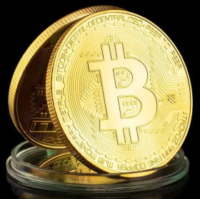 Сувенірні монети Сувенирные монеты ^/--/^ Монета биткоин сувенірна bitcoin біткоін в капсуле ^_^^^ Монета биткоин сувенирная bitcoin биткоин в капсуле - фото фото фото