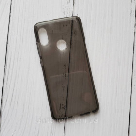 Зарядні пристрої Зарядные устройства ^/--/^ Чохол для Xiaomi Redmi Note 5 силіконовий, прозорий, сірий ^_^^^ Чехол Xiaomi Redmi Note 5 для телефона серый силиконовый - фото фото фото