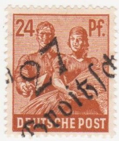Інше Другое ^/--/^ Германия       (Русская зона оккупации) 1948 г. № 9 ** ^_^^^ Німеччина (Російська зона окупації) 1948 р. No 9 ** - фото фото фото