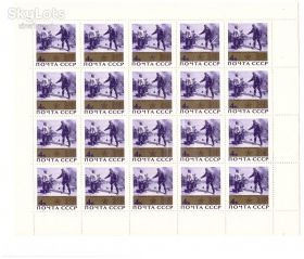 СРСР - СССР - ^/--/^ ZM СССР 1965 г MNH - лист - ВОВ 4 коп. - ^_^^^ ZM СРСР 1965 р MNH - лист - ВВВ 4 коп. - фото фото фото