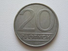 - року - года ^/--/^ Польша 20 злотых 1986 года #10414 ^_^^^ Польща 20 злотих 1986 #10414 - фото фото фото