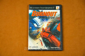 Диски з відеоіграми Диски с видеоиграми ^/--/^ Диск для Playstation 2 (Для чіпованих приставок), гра Burnout Dominator ^_^^^ Диск для Playstation 2 (Для чипированных приставок), игра Burnout Dominator - фото фото фото