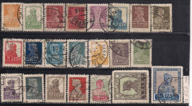 СРСР - СССР - ^/--/^ СССР, 1925 г., распродажа коллекции, стандартный выпуск с водяными знаками Wm 11 /--/ b, рам. 12 : 12 1/4 ^_^^^ СРСР, 1925 р., розпродаж колекції, стандартний випуск з водяними знаками Wm 11 /--/ b, рам. 12: 12 1/4 - фото фото фото