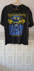 Футболки, майки Футболки, майки ^/--/^ Футболка &amp;quot;Iron Maiden&amp;quot;  (100% cotton, L, Turkey) б/у ^_^^^ Футболка &amp;quot;Iron Maiden&amp;quot; (100% cotton, L, Turkey) б/у - фото фото фото