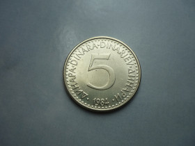 Югославія Югославия ^/--/^ Югославия 5 динаров 1984 зл/02 /--/ ю /--/ 0 ^_^^^ Югославія 5 динарів 1984 зл/02 /--/ ю /--/ 0 - фото фото фото