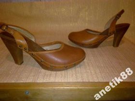 Босоніжки Босоножки ^/--/^ САБО =TOPSHOP= 100%НАТ.КОЖА+ ДЕРЕВО ИСПАНИЯ 39-40 /--/ р ^_^^^ САБО = TOPSHOP = 100%НАТ.КОЖА+ ДЕРЕВО ІСПАНІЯ 39-40 /--/ р - фото фото фото