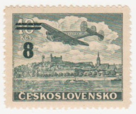 Чехословаччина Чехословакия ^/--/^ Чехословакия  1949 г..№ 587 ** ^_^^^ Чехословаччина 1949 No 587 ** - фото фото фото