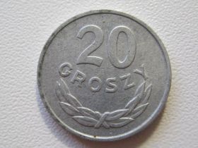 - року - года ^/--/^ Польша 20 грошей 1967 года 33695 ^_^^^ Польща 20 грошей 1967 року 33695 - фото фото фото