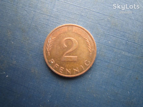 НДР, ФРН ГДР, ФРГ ^/--/^ Монета 2 пфеніги Німеччина ФРН 1990 D ^_^^^ Монета 2 пфенниги Германия ФРГ 1990 D - фото фото фото