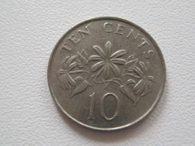 Сінгапур Сингапур ^/--/^ Сингапур 10 центов 1989 года #16217 ^_^^^ Сінгапур 10 центів 1989 року #16217 - фото фото фото