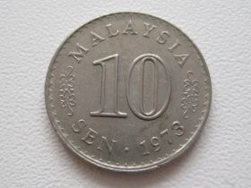 Малайзія Малайзия ^/--/^ Малайзия 10 сенов 1973 года 21903 ^_^^^ Малайзія 10 сенів 1973 21903 - фото фото фото
