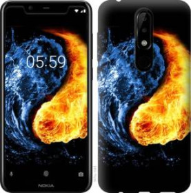 Чохли, бампера Чехлы, бампера ^/--/^ Чехол на Nokia 5.1 Plus Инь-Янь 1670 /--/ u-1543 - фото фото фото