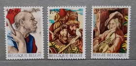 Мистецтво Искусство ^/--/^ Бельгия 1969 г - Гобелены, негаш ^_^^^ Бельгія 1969 — Гобелени, негаш - фото фото фото