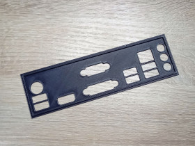 Інше Другое ^/--/^ Заглушка для материнки Asus H /--/ 110 /--/ I-PLUS  (I/O Shield, задняя планка, заглушка в корпус) ^_^^^ Заглушка для матерінки Asus H /--/ 110 /--/ I-PLUS (I/O Shield, задня планка, заглушка в корпус) - фото фото фото