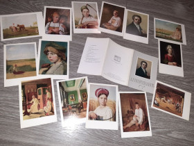 СРСР СССР ^/--/^ Набор открыток СССР Венецианов А.Г. 14 /--/ шт 1985 /--/ г. ^_^^^ Набір листівок СРСР Венеціанов А.Г. 14 /--/ шт 1985 /--/ р. - фото фото фото