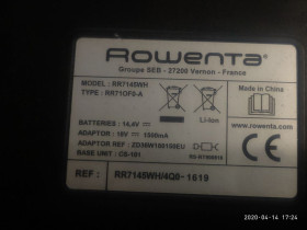 Пилососи Пылесосы ^/--/^ Плата управления ROWENTA RR /--/ 7145 /--/ WH     (RR /--/ 71 /--/ OF /--/ 0-A) ^_^^^ Плата управління ROWENTA RR /--/ 7145 /--/ WH (RR /--/ 71 /--/ OF /--/ 0-A) - фото фото фото