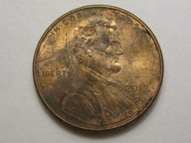 Обігові Обиходные ^/--/^ США 1 цент 2012 року D #3 /--/ П /--/ 1937 ^_^^^ США 1 цент 2012 года D #3 /--/ П /--/ 1937 - фото фото фото