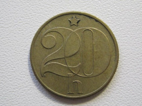 Чехословаччина Чехословакия ^/--/^ Чехословакия 20 геллеров 1987 года 36623 ^_^^^ Чехословаччина 20 геллерів 1987 року 36623 - фото фото фото