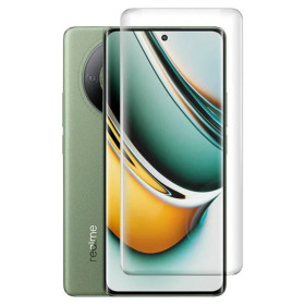 Чохли, бампера Чехлы, бампера ^/--/^ Захисне скло Fiji Curved UV для Realme 11 Pro / 11 Pro Plus анти-відбитки (з клеєм та УФ лампой) Cle ^_^^^ Защитное стекло Fiji Curved UV для Realme 11 Pro / 11 Pro Plus анти-отпечатки (с клеем и УФ лампой) Cle - фото фото фото