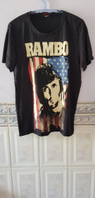 Футболки, майки Футболки, майки ^/--/^ Футболка &amp;quot;Rambo&amp;quot;   (100% cotton, XL,  Bangladesh) ^_^^^ Футболка &amp;quot;Rembo&amp;quot; (100% cotton, XL, Bangladesh) - фото фото фото