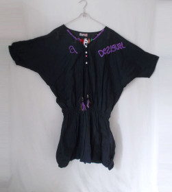 Сукні Платья ^/--/^ Платье мини летучая мышь тонкое Desigual 50 /--/ р ^_^^^ Сукня міні летюча миша тонке Desigual 50 /--/ р - фото фото фото