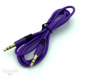 Кабелі Кабели ^/--/^ Кабель AUX Conector круглый Violet ^_^^^ Кабель AUX Conector круглий Violet - фото фото фото