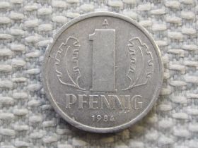 НДР, ФРН ГДР, ФРГ ^/--/^ Германия ГДР 1 пфенниг 1984 года #5825 ^_^^^ Німеччина НДР 1 пфеніг 1984 року #5825 - фото фото фото