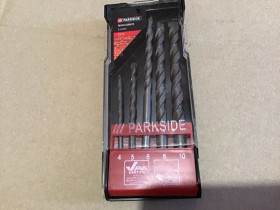 Набори Наборы ^/--/^ НАБОР СВЁРЛ 5 шт ПО КАМНЮ PARKSIDE    (КРАСНЫЙ) из Германии. ^_^^^ НАБОР СВЕРЛ 5 шт за Камнею PARKSIDE (КРАСНИЙ) з Німеччини. - фото фото фото