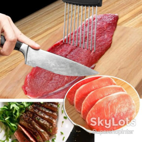 Інший посуд Другая посуда ^/--/^ Держатель для резки продуктов универсальный из нержавеющей стали для резки ^_^^^ Тримач для різання продуктів універсальний з нержавіючої сталі для різання - фото фото фото