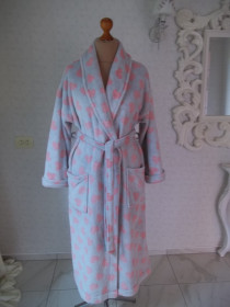 Халати Халаты ^/--/^ Prom              ( М - 48  р ) Marks Spencer  Женский халат флисовый  теплый Б / У ^_^^^ Marks Spencer Жіночий халат флісовий теплий Б / У - фото фото фото